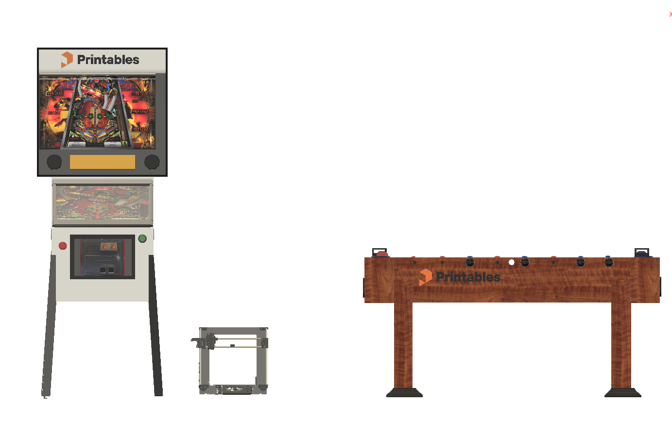 Foosball Table. (full-size) — miniatura 23