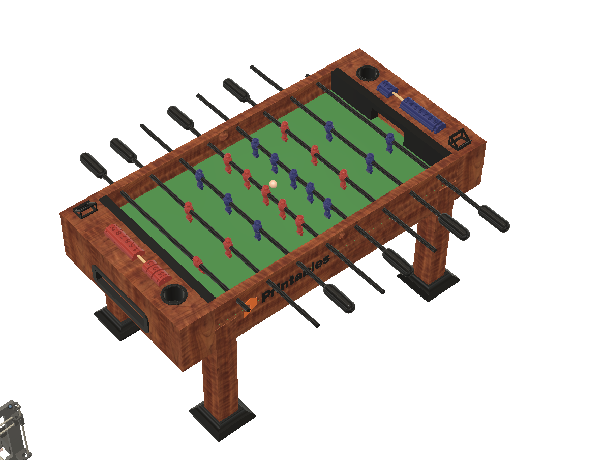 Foosball Table. (full-size) — miniatura 25