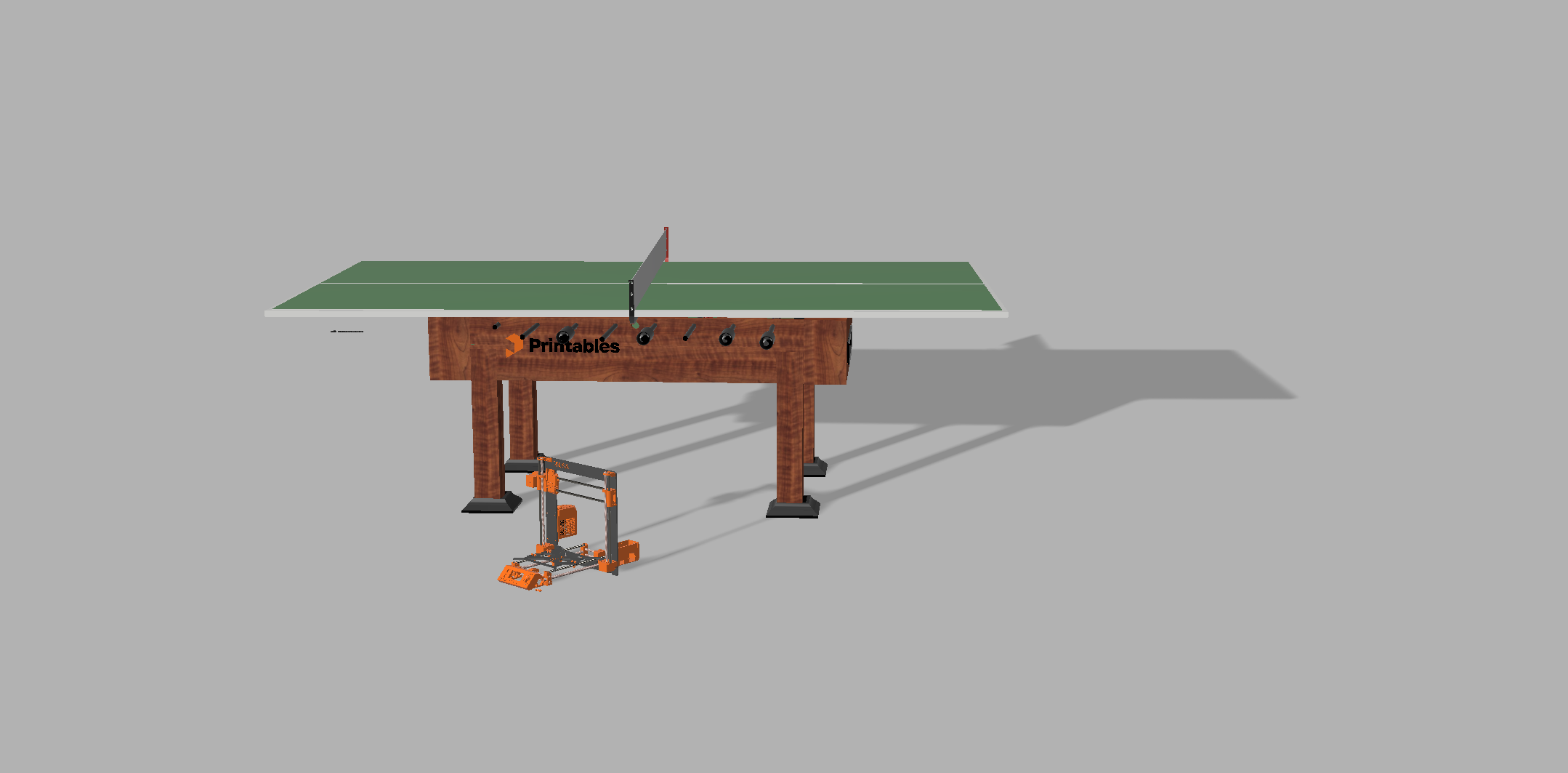 Foosball Table. (full-size) — miniatura 27