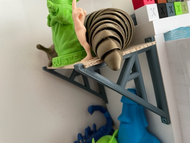 A simple shelf for 10 cm width wood