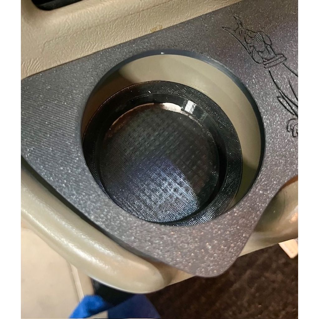 Chevy Astro GMC Safari cupholder bottom