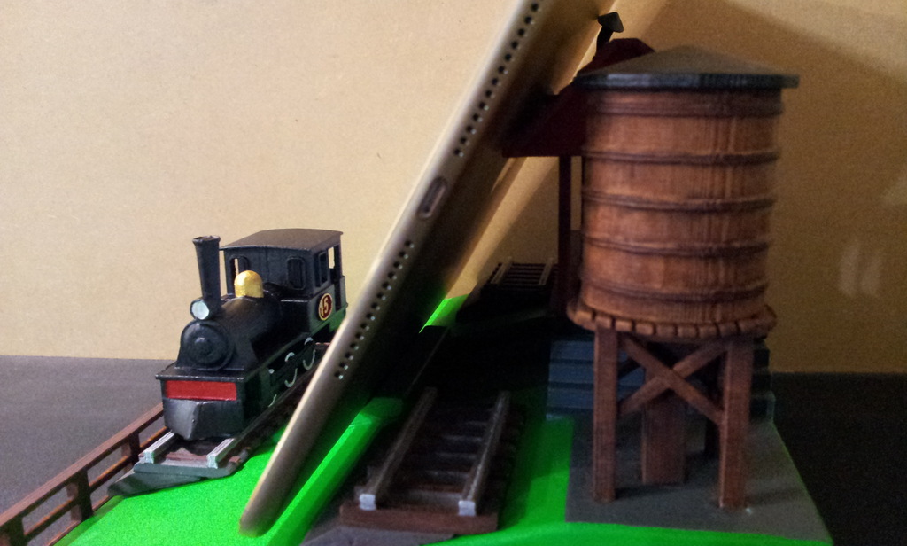 Miniatura 4 do modelo 3D IPAD STAND (STEAM ENGINE)