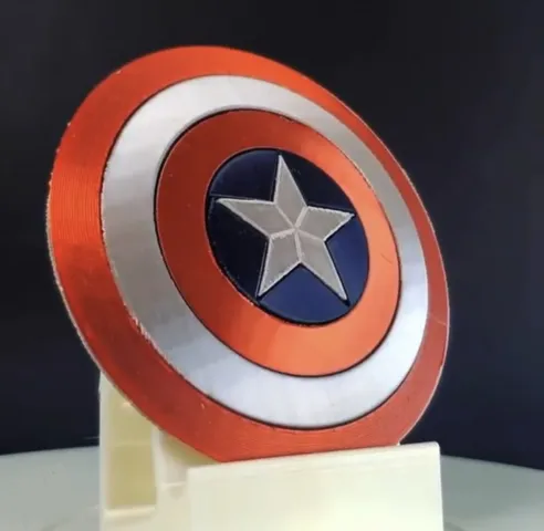 Captain America's Shield - Multipart, with display