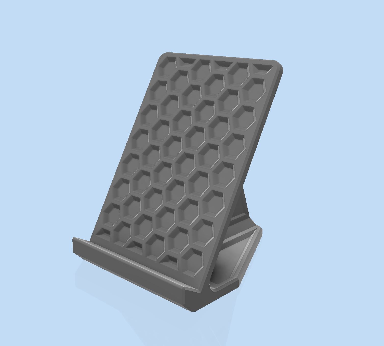 Smartphone stand hexagon