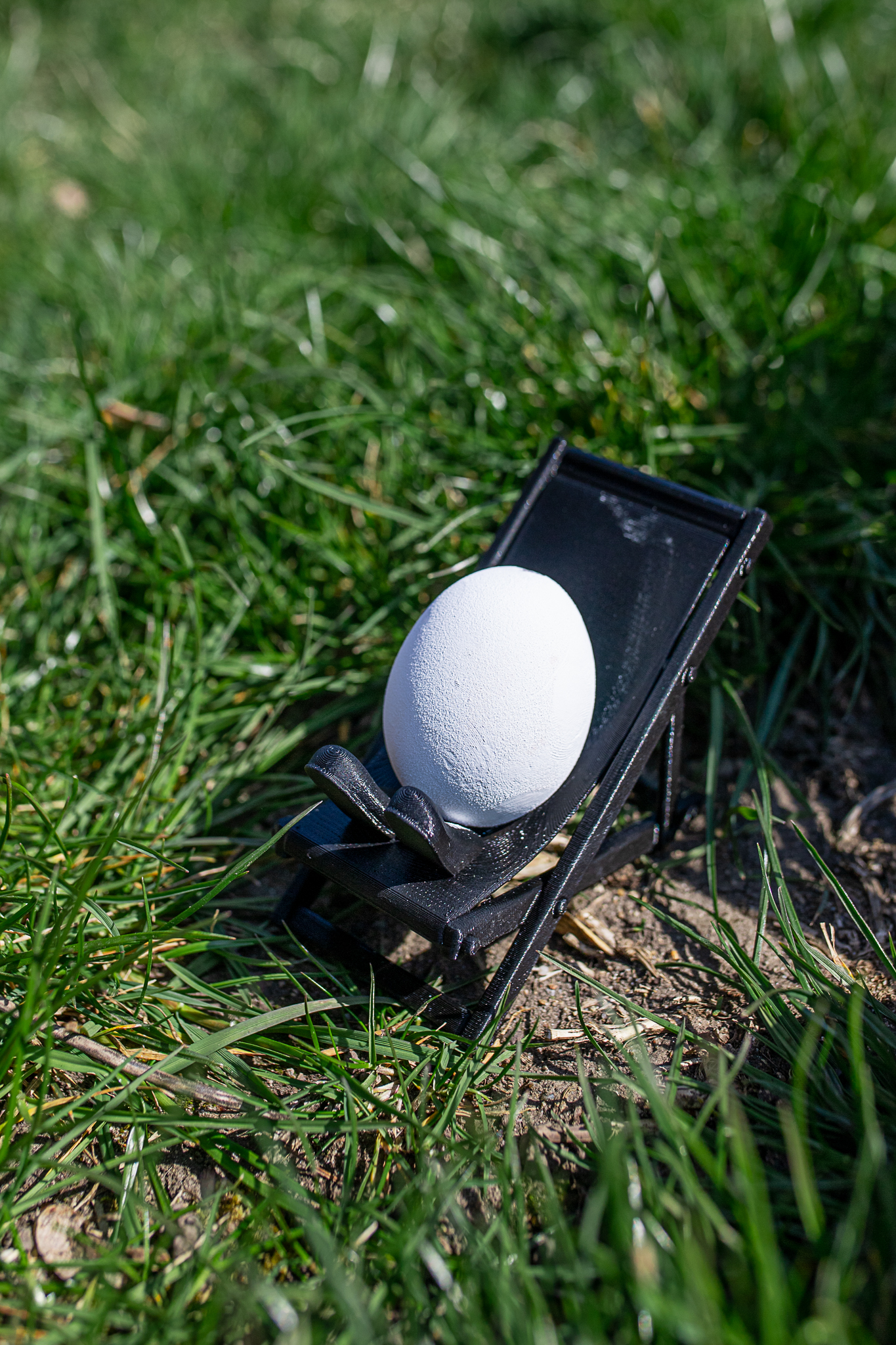 Miniatura 3 do modelo 3D Easter egg spray paint stencils