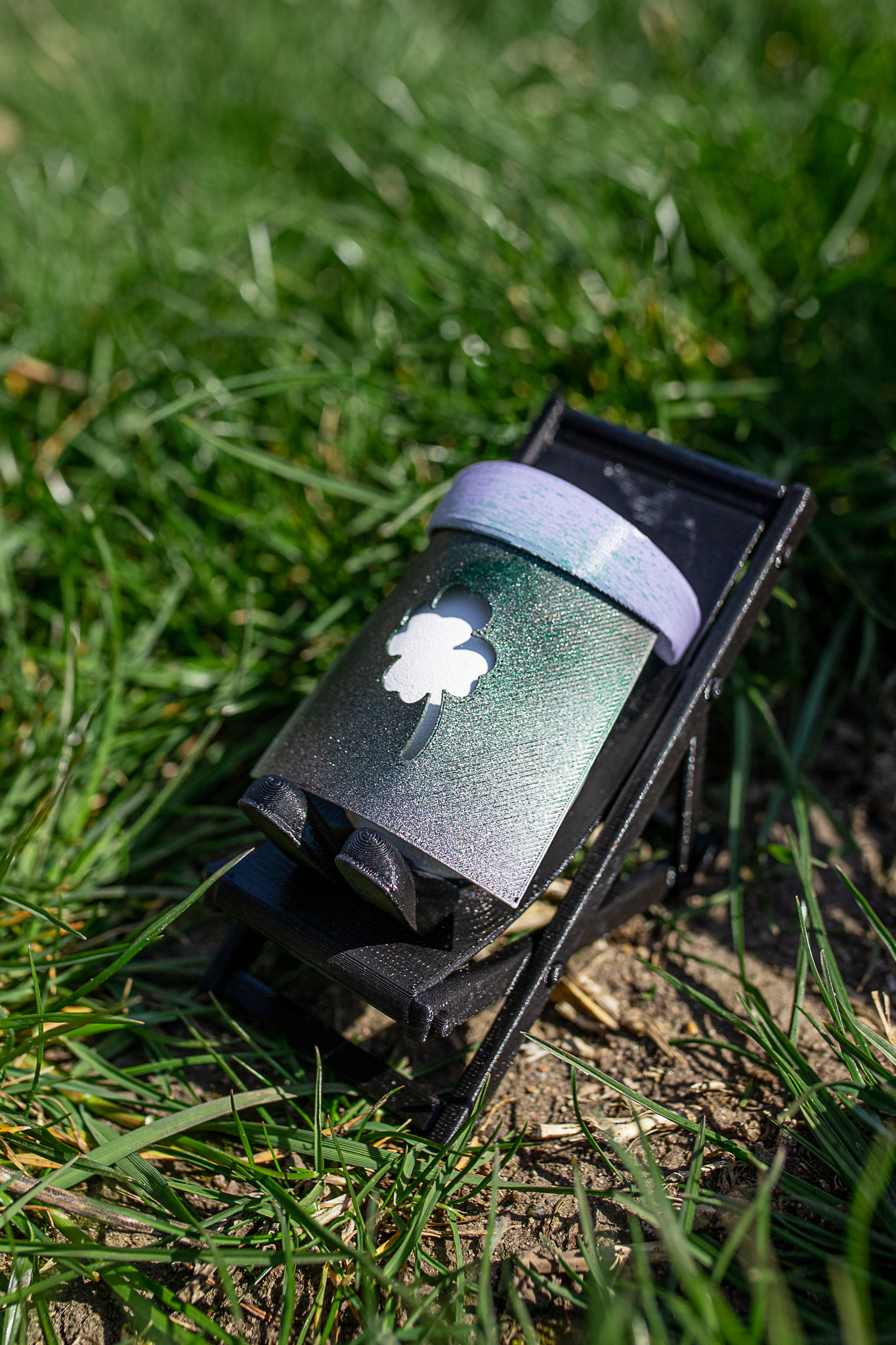 Miniatura 4 do modelo 3D Easter egg spray paint stencils