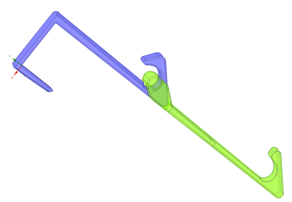 Door hook with optional extension