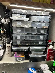 HSW Bin shelf - STEP file included for customization.