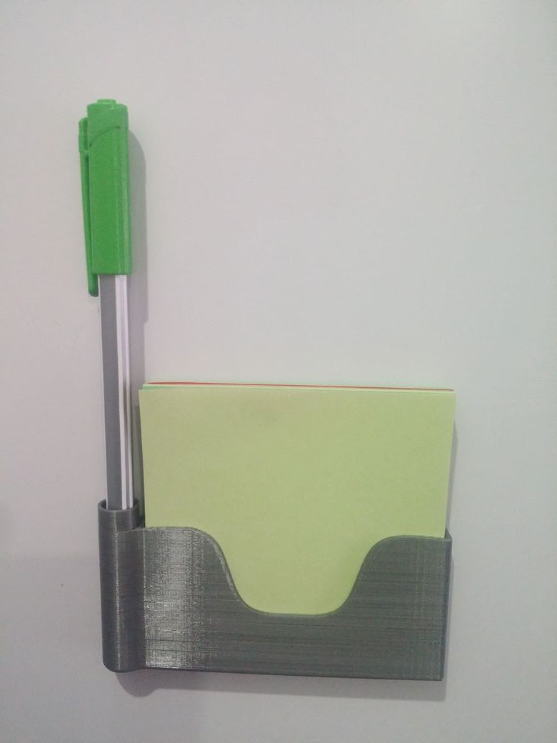 Fridge Notes & Pen Holder