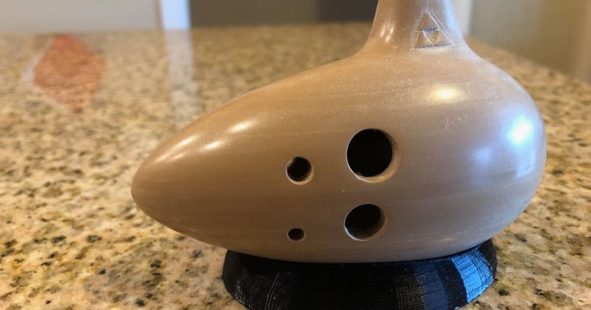 Small Ocarina Stand by MeesterEd Download free STL model