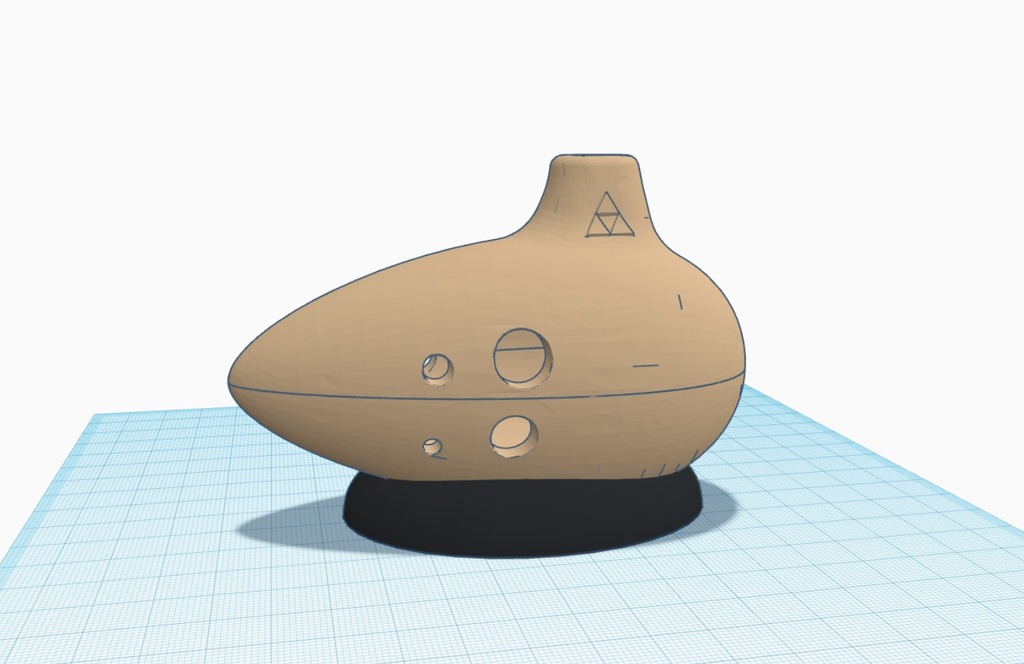 Small Ocarina Stand by MeesterEd | Download free STL model | Printables.com