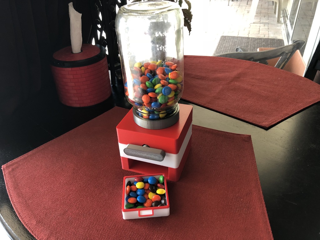 Easy Print No Support Modular Candy Dispenser by MeesterEd Download