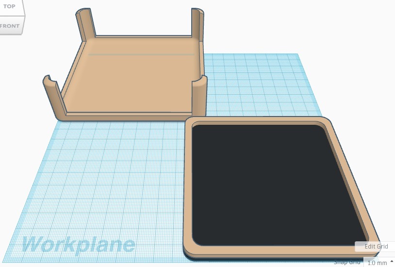 Miniatura 5 do modelo 3D Customizable Coasters with Holder