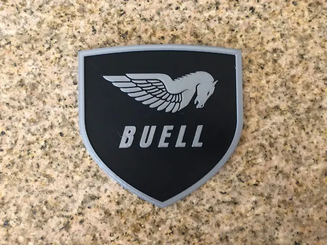 Buell American Motorcycles Pegasus Logo Sign
