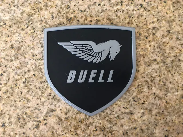 Buell American Motorcycles Pegasus Logo Sign