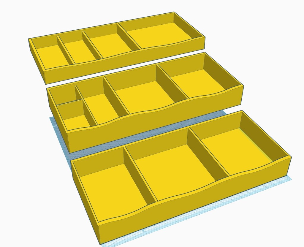 Medicine Trays by MeesterEd Download free STL model