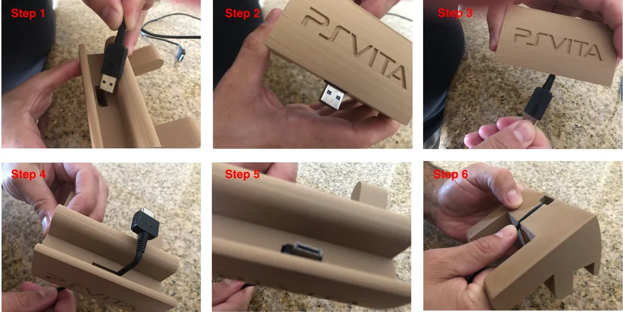 STL file PSP and PS Vita Stand (EASY PRINT) 🦸‍♂️・3D printable