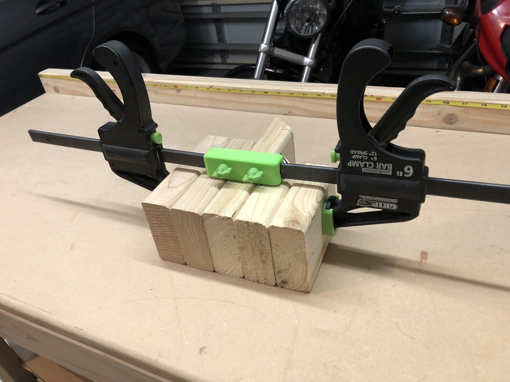 Bar Clamp Coupler by MeesterEd | Download free STL model | Printables.com