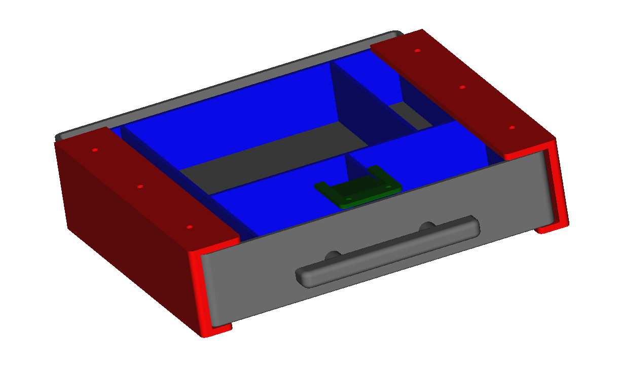 Under Desk Drawer, Mini Compatible By Phabermehl 