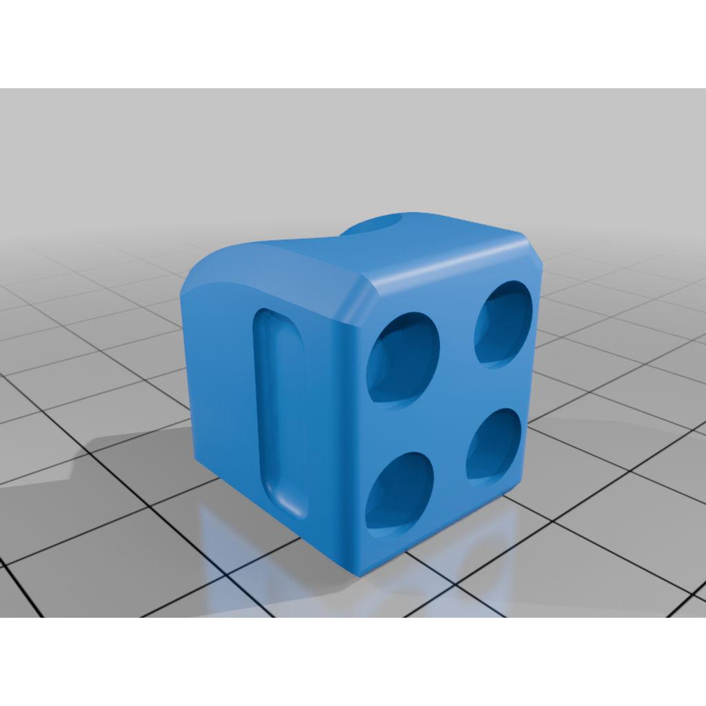 Magnetic Light Attachment: smaller grip divots
