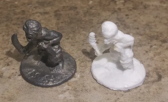 Replica of Ral Partha 01-051 Ghoul