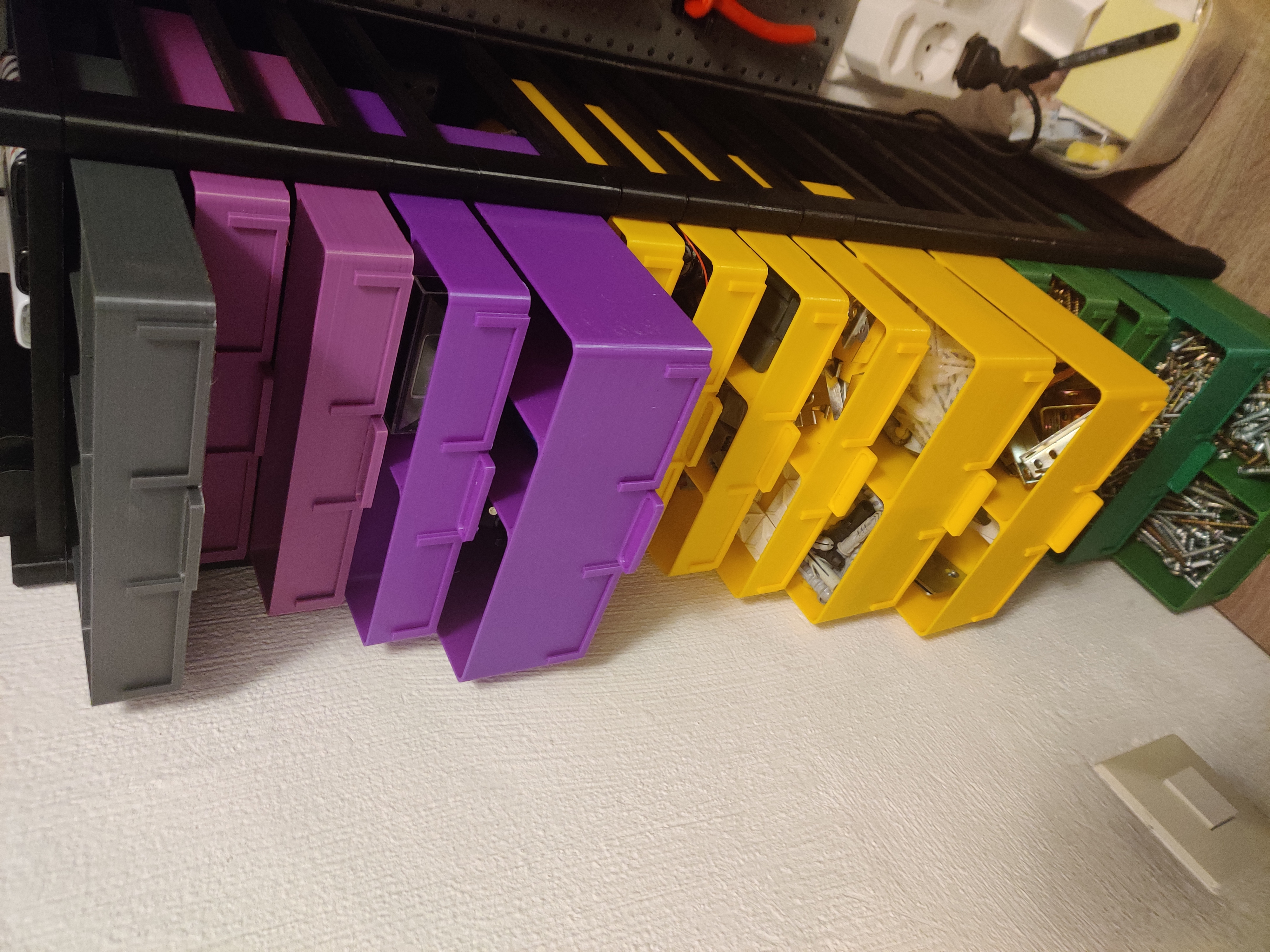 Miniatura 3 do modelo 3D Stackable Drawer