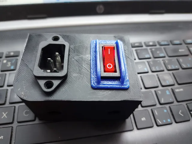 Power entry switch box