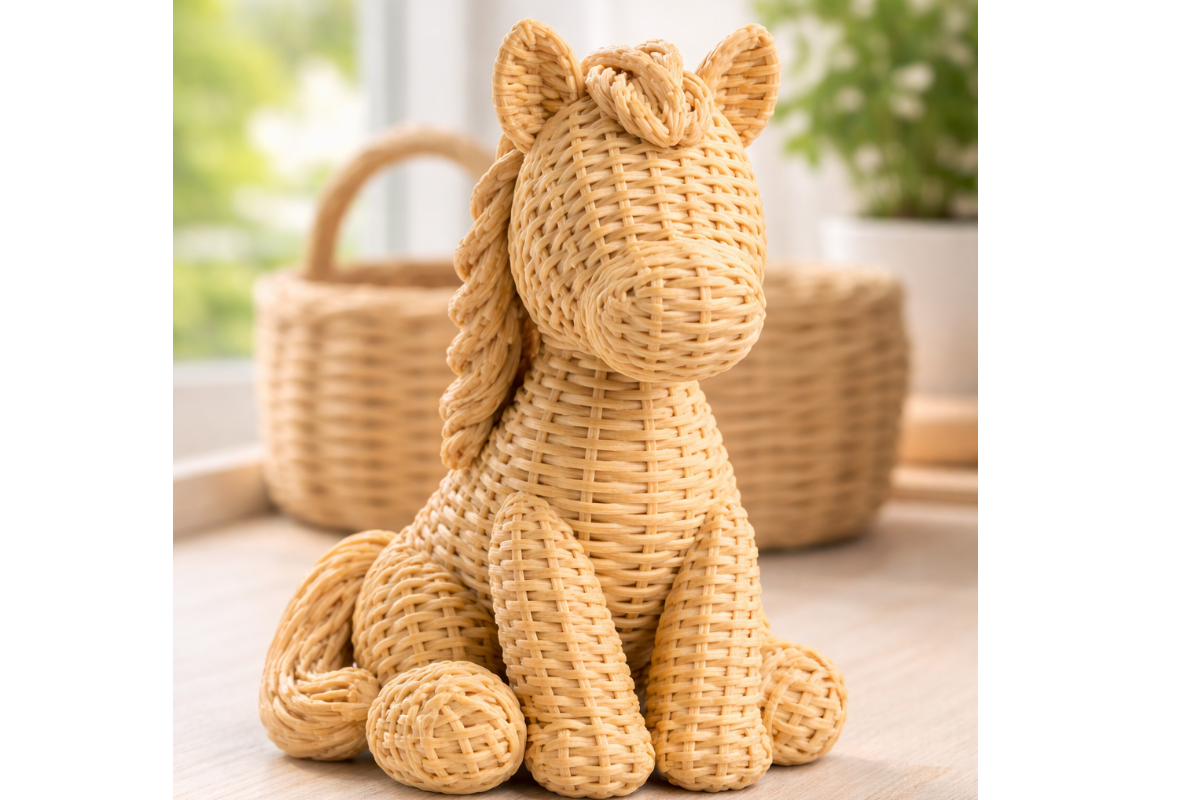 Wicker Horse