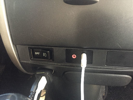 Automotive Aux and USB port dash knock out (42.2mm x 24.5mm)