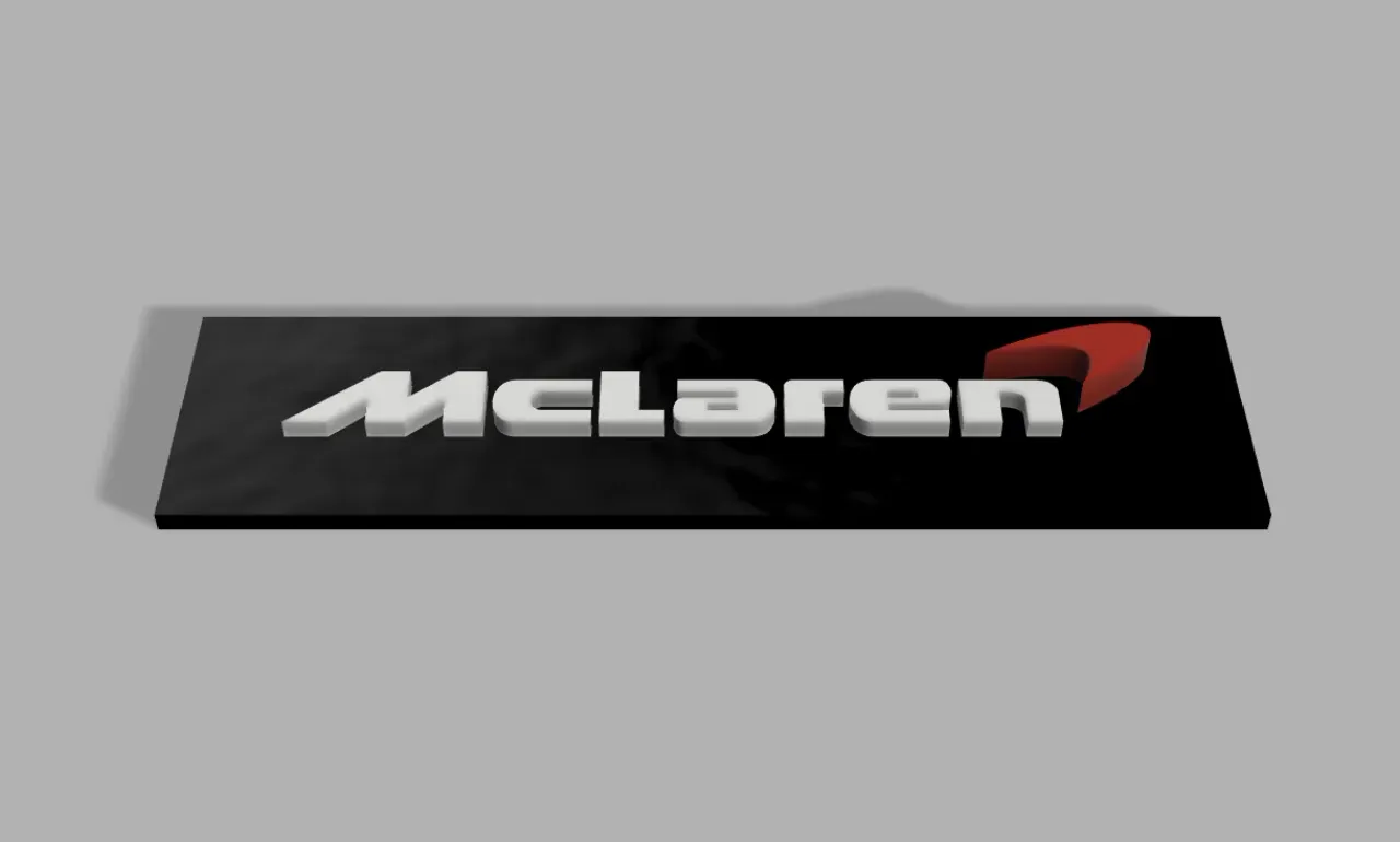 McLaren Logo by Mikedomp | Download free STL model | Printables.com