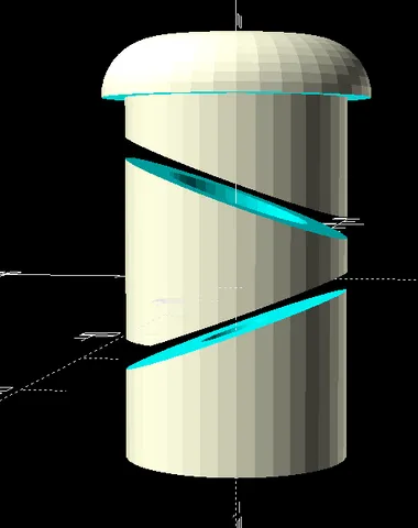 tube end cap wedge clamp