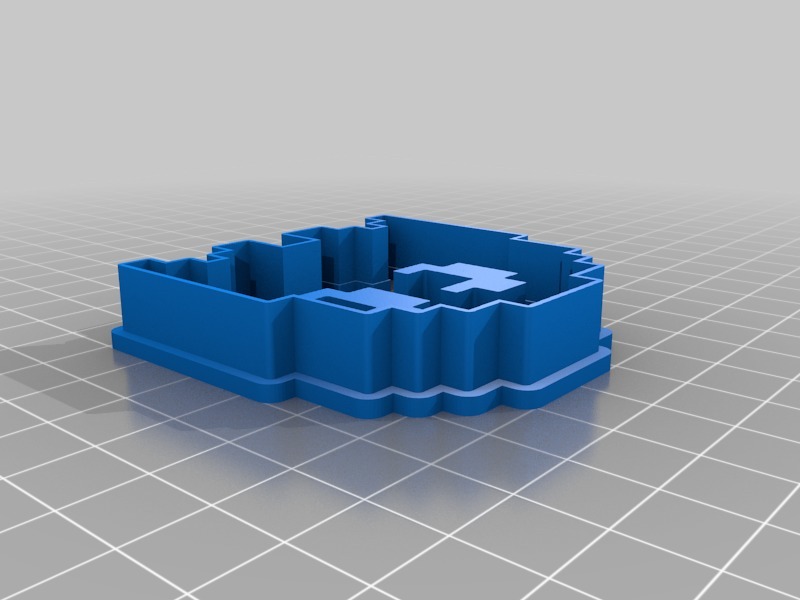 Miniatura 3 do modelo 3D Customizable pacman Ghost cookie cutter