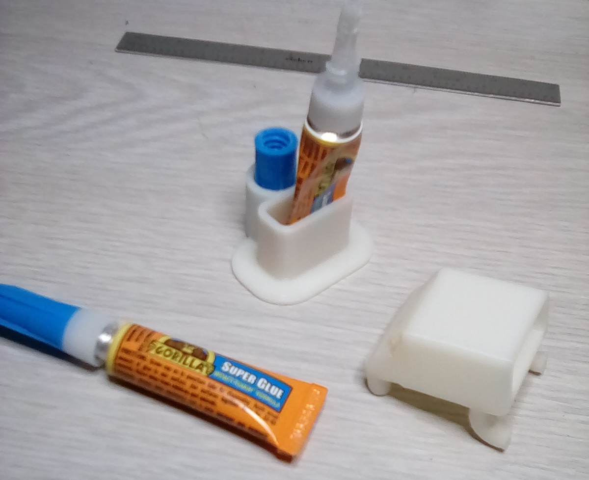 Super Glue holder by SteveS42 Download free STL model