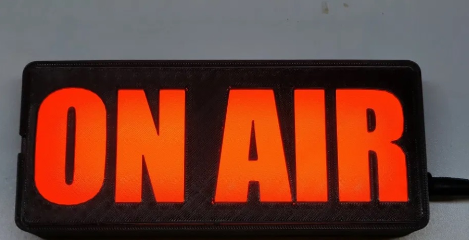 ON-Air sign LED by Sica | Download free STL model | Printables.com