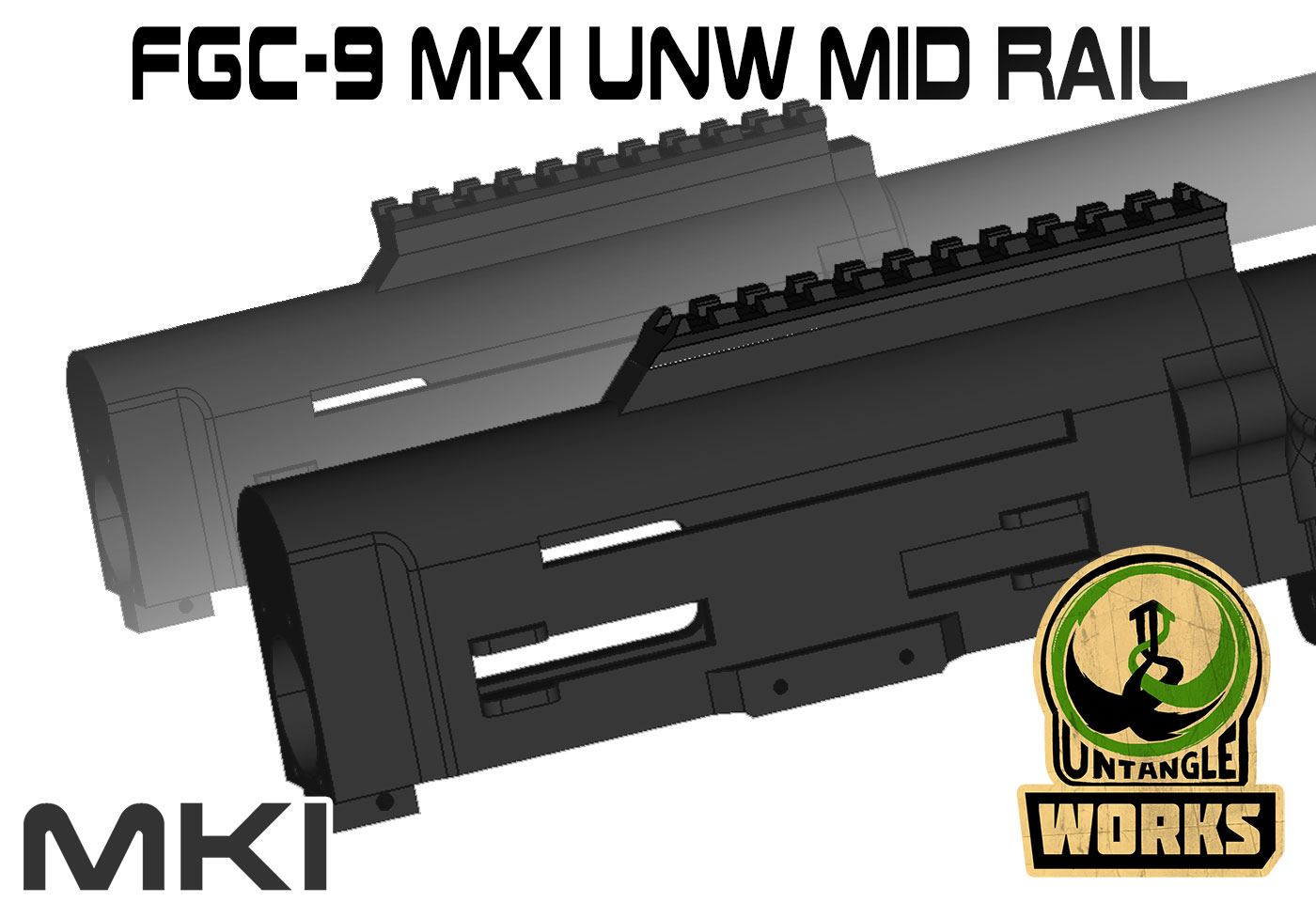 FGC9-MKI UNW MID rail