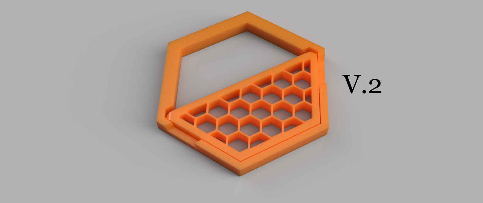 Introducing Our Mystifying Honeycomb Phone Stand