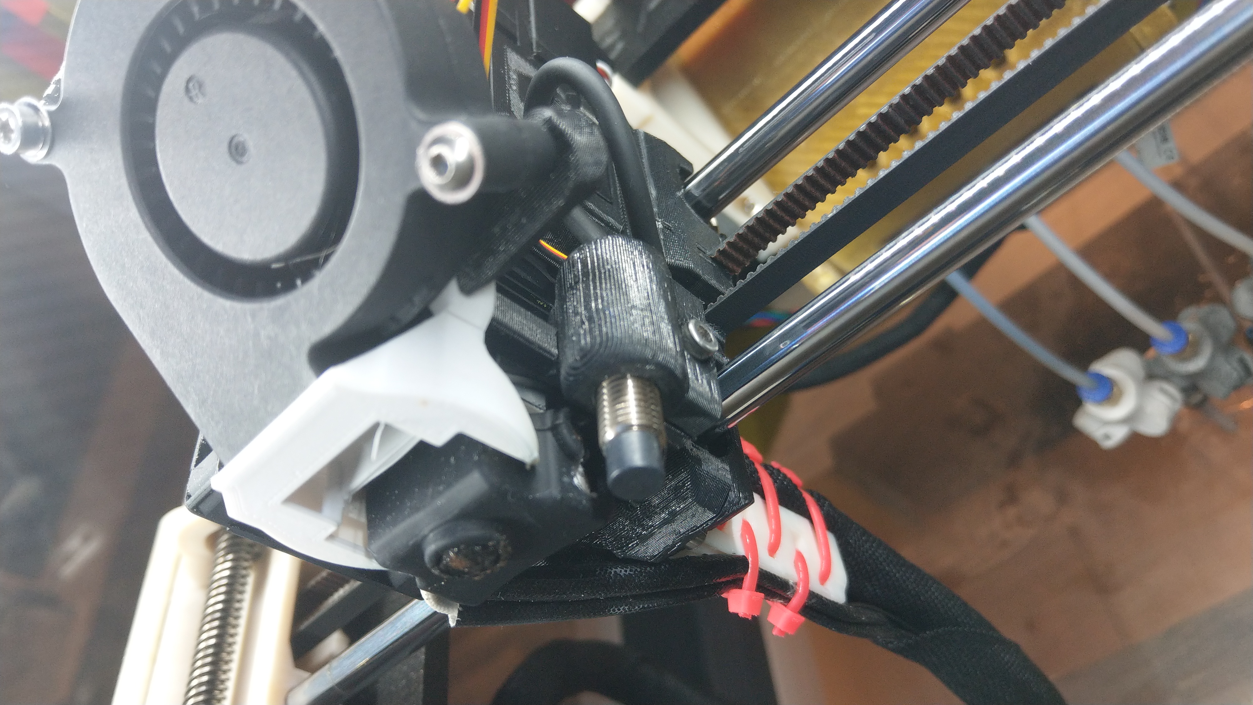 Modification of Original MK3S+ Extruder to fits Slice Engeneering Copperhead Hotend
