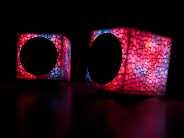 3D Printed Reactive LED Speakers