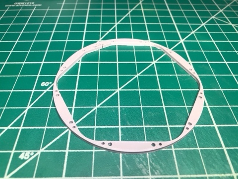Starship SN5 engine bottom ring