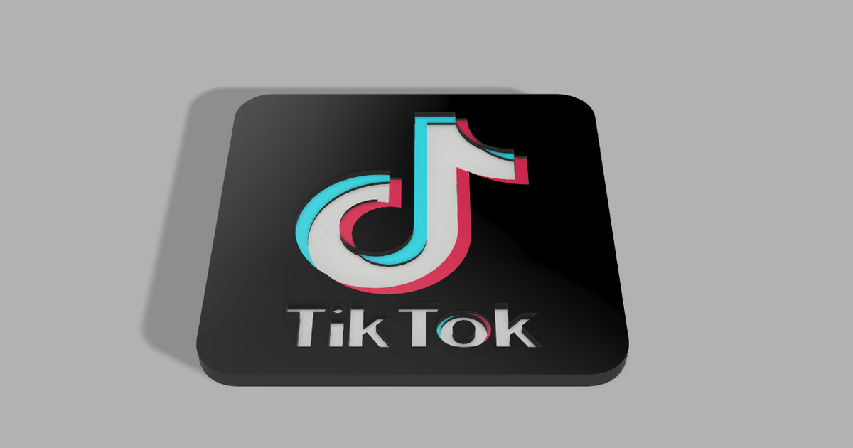 TikTok Logo by stinger81 - Download free STL model - Printables.com