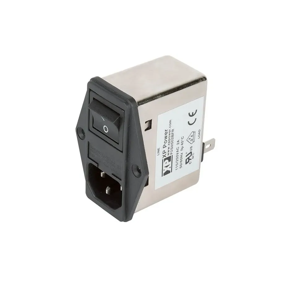 Meanwell UHP-350-24 mount with XP Power FGSM inlet for Ratrig V-Minion ...