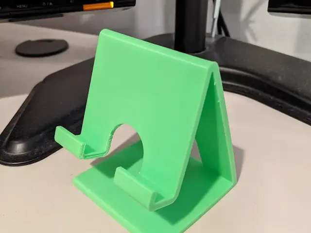 Fully Parametric Phone Stand w/ Adjustable Angles, Widths, and Heights