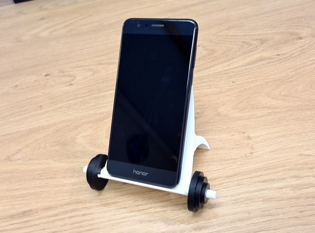 Fitness Phone Stand by Wilko_SLO Download free STL model