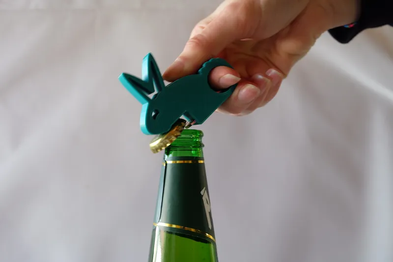 RABBEER The Easter Bottle Opener by 3DLUCA Download free STL model