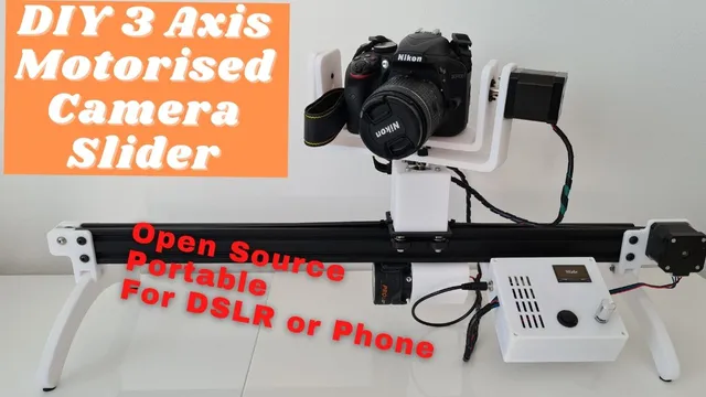 3 axis camera slider