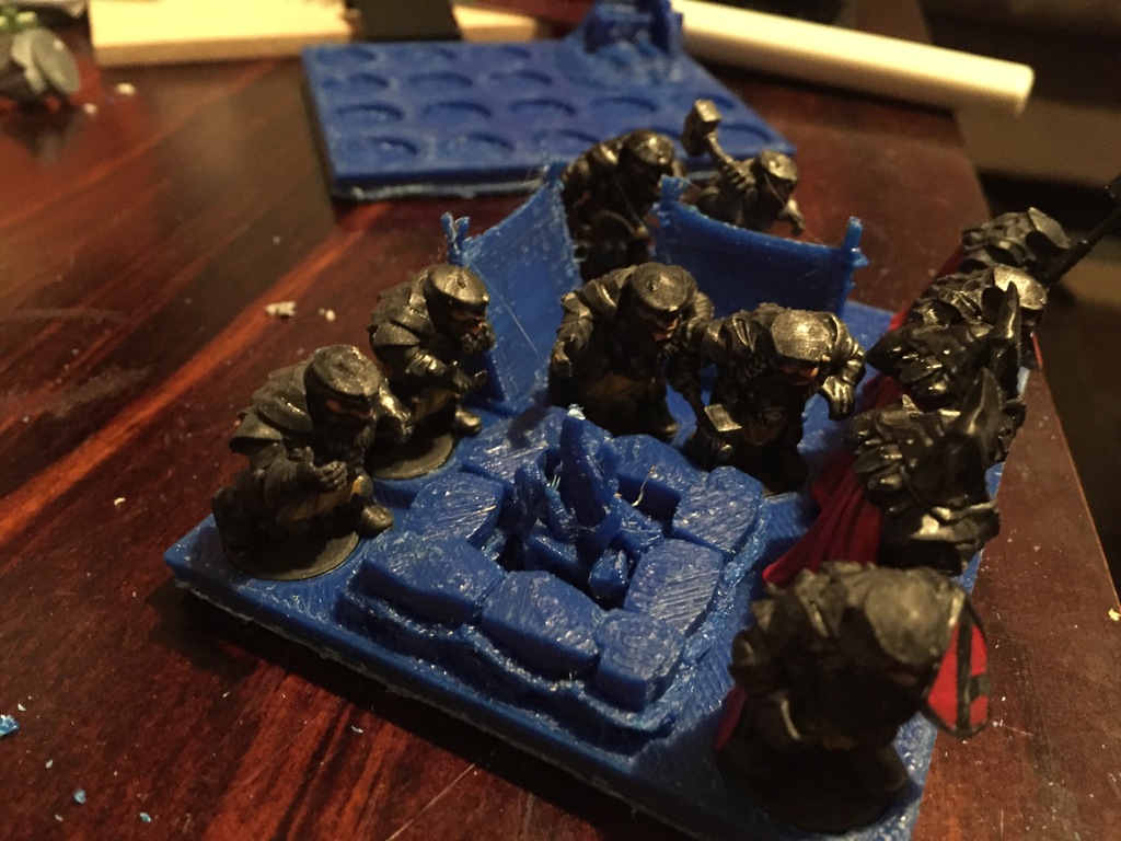 Rangers base for Kings of War by gholland | Download free STL model ...