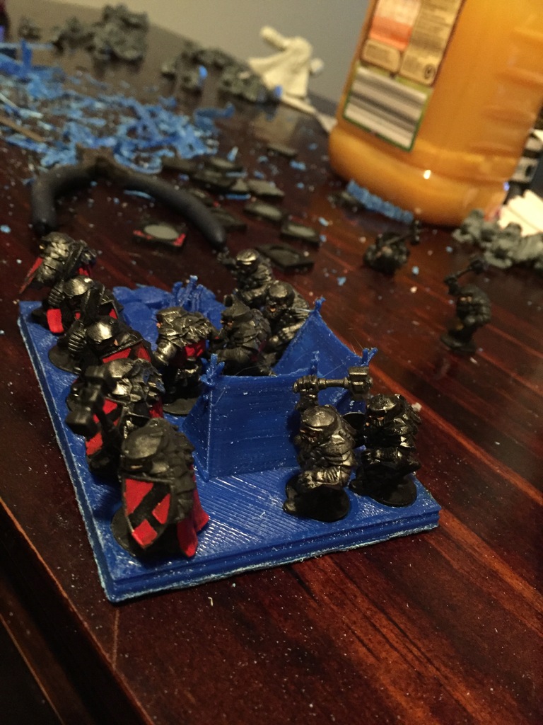 Rangers base for Kings of War by gholland | Download free STL model ...