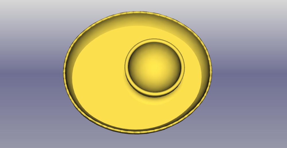 Miniatura 4 do modelo 3D Simpler Eierbecher mit Untersatz