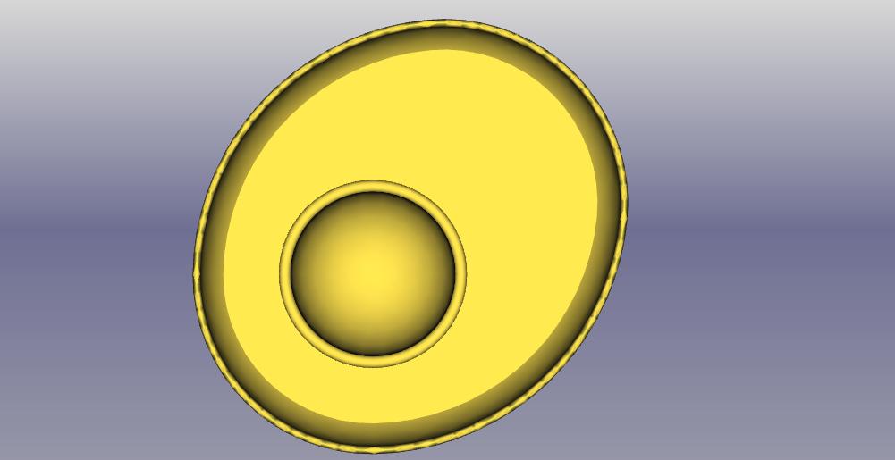 Miniatura 6 do modelo 3D Simpler Eierbecher mit Untersatz