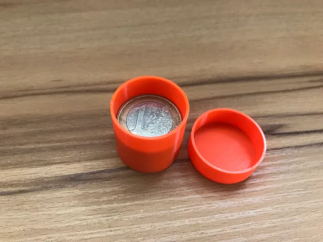 1 Euro Coin Case for 10 Coins